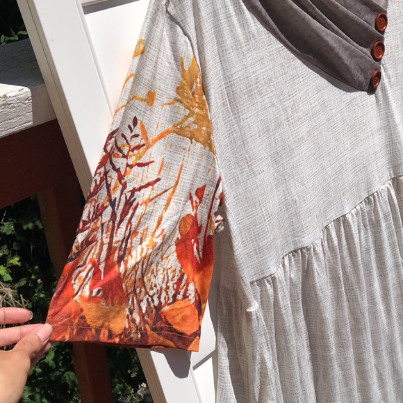 NWT just fashion now maxi fall dress size 2XL - Picture 9 of 16